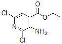 CAS#: 458543-81-2, 3-Amino-2,6-Dichloro-4-Pyridinecarboxylic Acid Ethyl Ester
