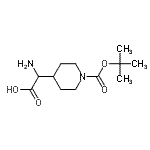 CAS#: 458560-09-3, Amino(1-{[(2-Methyl-2-Propanyl)Oxy]Carbonyl}-4-Piperidinyl)Acetic Acid