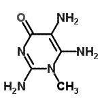 CAS 登录号：45864-28-6， 2,5,6-三氨基-1-甲基-4(1H)-嘧啶酮