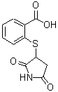 CAS 登录号：459421-21-7， 2-[(2,5-二氧代-3-吡咯烷基)硫基]苯甲酸
