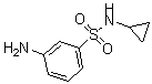 CAS 登录号：459434-39-0， 3-氨基-N-环丙基-苯磺酰胺