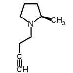 CAS#: 460747-73-3, (2R)-1-(3-Butyn-1-Yl)-2-Methylpyrrolidine