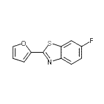 CAS#: 461044-05-3, 6-Fluoro-2-(2-Furyl)-1,3-Benzothiazole
