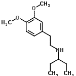 CAS 登录号：461408-09-3， N-[2-(3,4-二甲氧基苯基)乙基]-3-戊胺