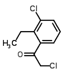 CAS 登录号：461435-89-2， 2-氯-1-(3-氯-2-乙基苯基)乙酮
