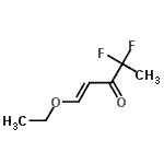 CAS 登录号：461451-32-1， (1E)-1-乙氧基-4,4-二氟-1-戊烯-3-酮