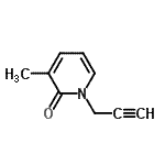 CAS 登录号：461661-66-5， 3-甲基-1-(2-丙炔-1-基)-2(1H)-吡啶酮