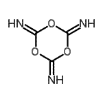 CAS 登录号：462-02-2， 1,3,5-三氧杂环己烷-2,4,6-三亚胺