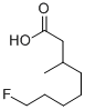 CAS#: 462-12-4, 8-Fluoro-3-Methyl-Octanoic Acid