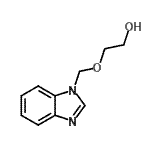 CAS#: 46277-27-4, 2-(1H-Benzimidazol-1-Ylmethoxy)Ethanol