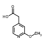 CAS#: 464152-38-3, (2-Methoxy-4-Pyridinyl)Acetic Acid