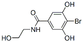CAS#: 46427-20-7, 4-Bromo-3,5-Dihydroxy-N-(2-Hydroxyethyl)Benzamide
