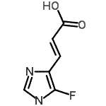 CAS 登录号：464924-70-7， (2E)-3-(5-氟-1H-咪唑-4-基)丙烯酸