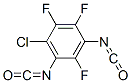 CAS 登录号：46495-66-3， 1-氯-2,3,5-三氟-4,6-二异氰酸苯