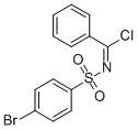 CAS 登录号：4655-44-1， 4-溴-N-(氯-苯基-亚甲基)-苯磺酰胺
