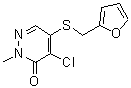 CAS#: 465514-01-6, 4-Chloro-5-[(2-Furanylmethyl)Thio]-2-Methyl-3(2H)-Pyridazinone