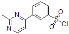 CAS 登录号：465514-07-2， 3-(2-甲基-4-嘧啶基)苯磺酰氯