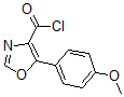 CAS 登录号：465514-15-2， 5-(4-甲氧基苯基)-4-恶唑甲酰氯