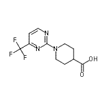 CAS 登录号：465514-39-0， 1-[4-(三氟甲基)-2-嘧啶基]-4-哌啶羧酸