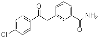 CAS 登录号：465514-87-8， 3-[2-(4-氯苯基)-2-氧代乙基]苯甲酰胺