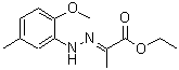 CAS 登录号：465515-28-0， (2E)-2-[(2-甲氧基-5-甲基苯基)亚肼基]丙酸乙酯