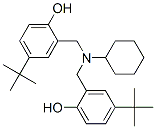 CAS 登录号：4660-54-2， 2-[[环己基-[(2-羟基-5-叔-丁基-苯基)甲基]氨基]甲基]-4-叔-丁基-苯酚