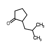 CAS#: 4668-65-9, 2-Isobutylcyclopentanone