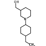 CAS#: 467240-02-4, [1-(4-Ethylcyclohexyl)-3-Piperidinyl]Methanol