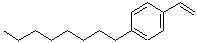 CAS 登录号：46745-66-8， 1-辛基-4-乙烯基苯