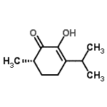 CAS 登录号：468722-73-8， (6S)-2-羟基-3-异丙基-6-甲基-2-环己烯-1-酮