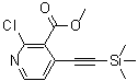 CAS#: 470463-44-6, Methyl 2-Chloro-4-[(Trimethylsilyl)Ethynyl]Nicotinate