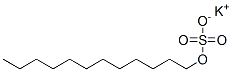 CAS 登录号：4706-78-9， 月桂基硫酸酯钾盐