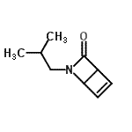 CAS 登录号：470661-08-6， 2-异丁基-2-氮杂双环[2.2.0]己-5-烯-3-酮