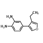 CAS#: 471239-85-7, 4-(4-Ethyl-3-Furyl)-1,2-Benzenediamine