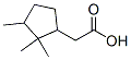 CAS 登录号：473-47-2， 2,2,3-三甲基环戊烷乙酸