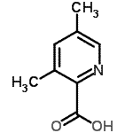 CAS#: 4733-68-0, 3,5-Dimethyl-2-Pyridinecarboxylic Acid