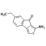 CAS#: 473437-91-1, 1-Amino-6-Ethyl-8H-Indeno[1,2-c]Thiophen-8-One