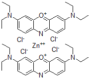 CAS#: 47367-75-9, 3,7-Bis(diethylamino)phenoxazin-5-ium tetrachlorozincate