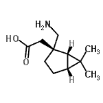 CAS#: 473829-51-5, [(1S,2R,5R)-2-(Aminomethyl)-6,6-Dimethylbicyclo[3.1.0]Hex-2-Yl]Acetic Acid