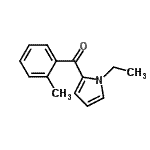 CAS 登录号：473933-79-8， (1-乙基-1H-吡咯-2-基)(2-甲基苯基)甲酮