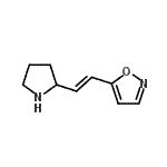 CAS#: 474011-03-5, 5-[(E)-2-(2-Pyrrolidinyl)Vinyl]-1,2-Oxazole