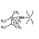 CAS 登录号：474668-34-3， 三异丙基[(五氟-lambda<sup>6</sup>-硫基)乙炔基]硅烷