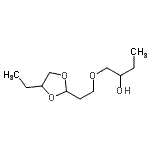 CAS 登录号：474679-43-1， 1-[2-(4-乙基-1,3-二氧戊环-2-基)乙氧基]-2-丁醇