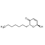 CAS#: 475086-09-0, (2R,6S)-2-Heptyl-6-Hydroxy-2H-Pyran-3(6H)-One