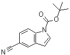 CAS#: 475102-10-4, 2-Methyl-2-Propanyl 5-Cyano-1H-Indole-1-Carboxylate