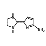 CAS 登录号：475149-53-2， 2-(2-咪唑烷基亚基)-2H-吡咯-5-胺