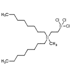 CAS 登录号：475213-02-6， 三氯{2-[甲基(二辛基)硅烷基]乙基}硅烷