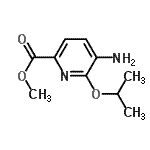 CAS#: 475272-69-6, Methyl 5-Amino-6-Isopropoxy-2-Pyridinecarboxylate