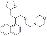 CAS 登录号：47539-72-0， 1-(2-吗啉基乙基)硫代-2-(1-萘基)-3-(2,3,4,5-四氢呋喃-2-基)丙烷