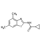 CAS#: 476278-59-8, N-(4,6-Dimethyl-1,3-Benzothiazol-2-Yl)Cyclopropanecarboxamide